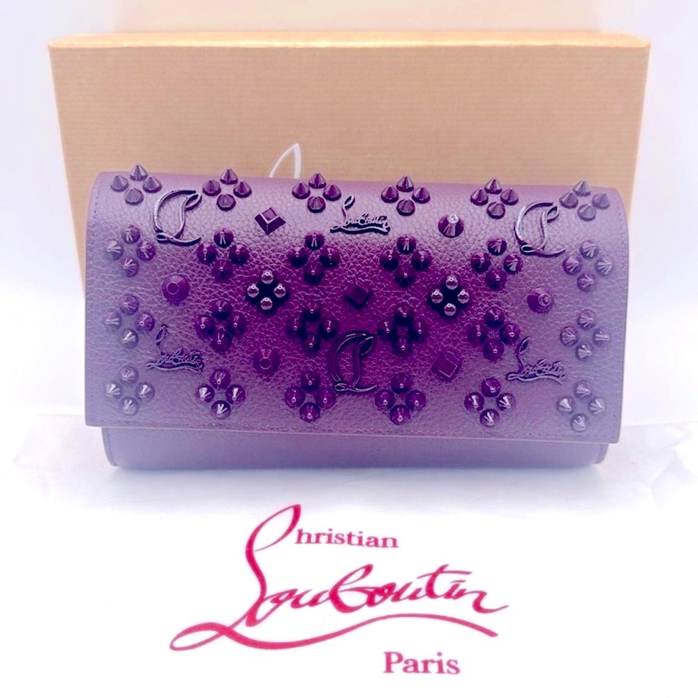 Christian 🔥Louboutin Dark Purple cross body bag
With dust bag COA included